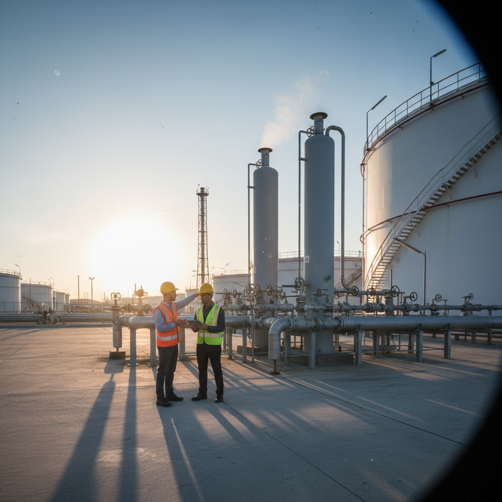 Vapour Recovery Systems in Tank Storage Terminals Explained illustration